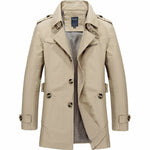 Mens Classic Trench Coat - MapleARTUS