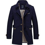 Mens Classic Trench Coat - MapleARTUS