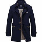 Mens Classic Trench Coat - MapleARTUS