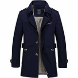 Mens Classic Trench Coat - MapleARTUS