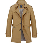 Mens Classic Trench Coat - MapleARTUS