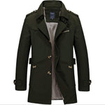 Mens Classic Trench Coat - MapleARTUS