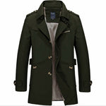 Mens Classic Trench Coat - MapleARTUS